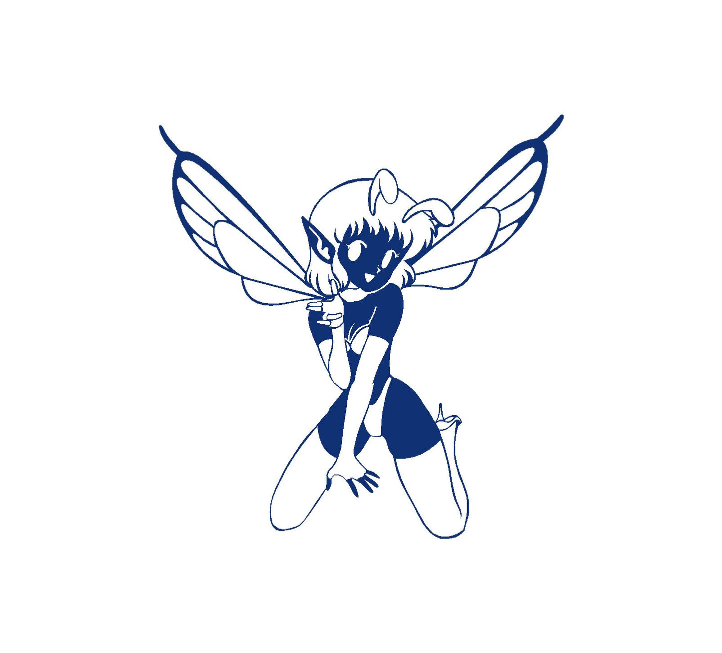 Fairy Decals Sticker fantasy tinkerbell elven fae vinyl