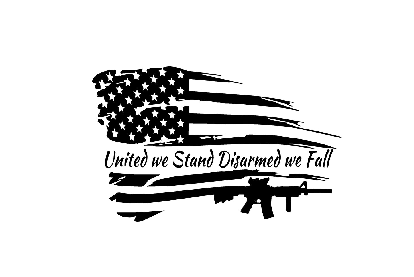 United We Stand Vinyl Decal