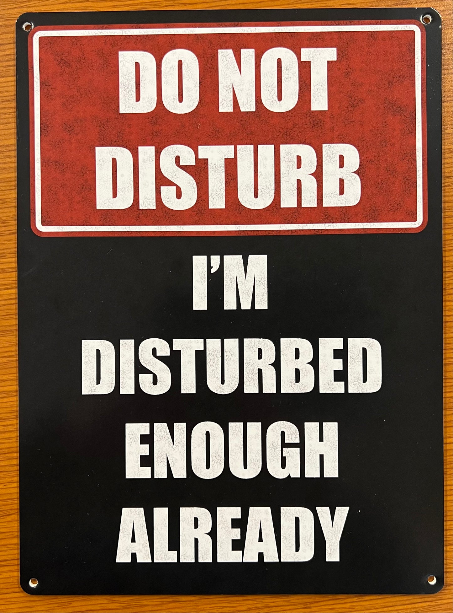Funny Home Decor Sign - Perfect for Bathroom, Bar, or Man Cave