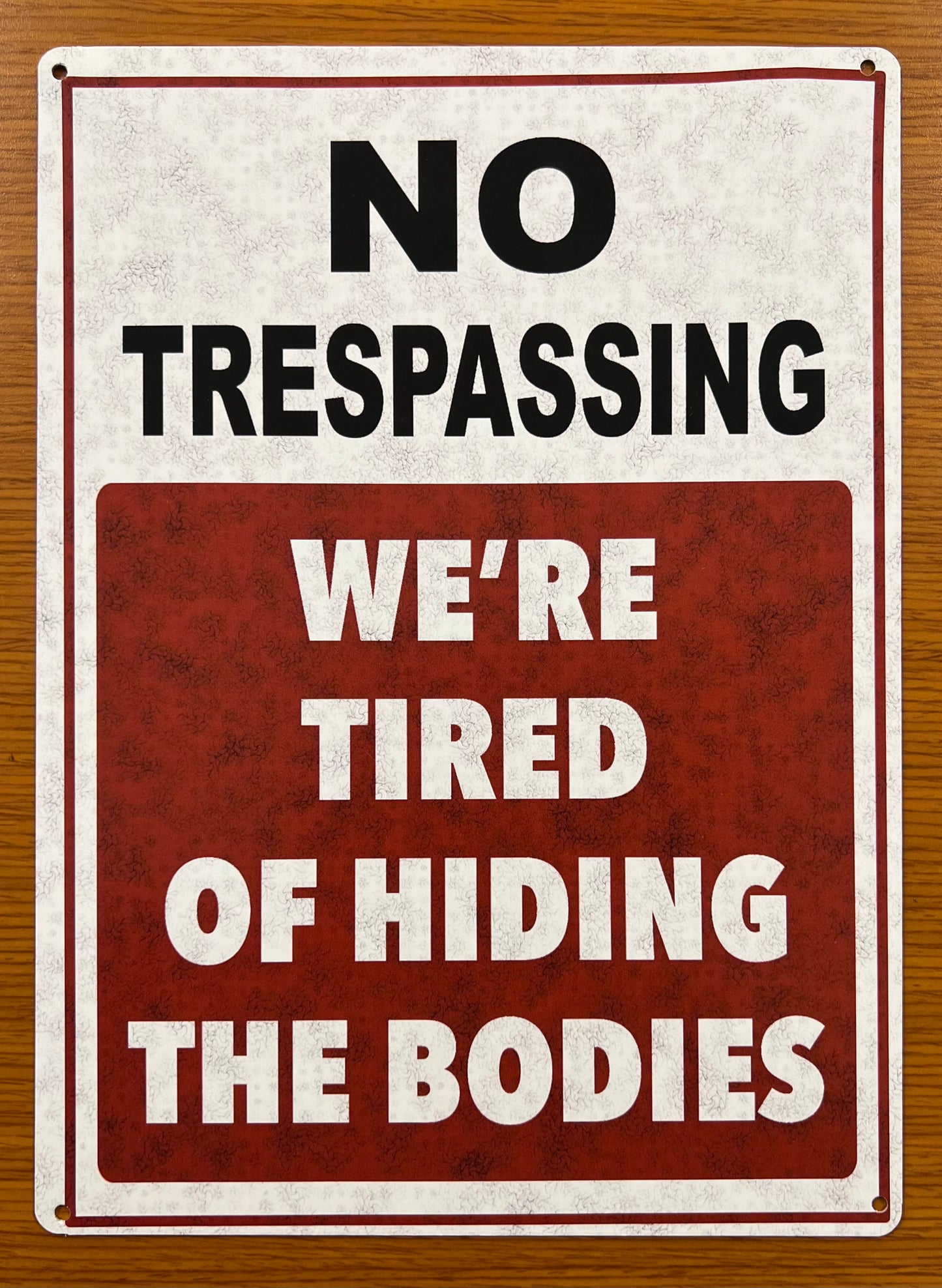 Funny Home Decor Sign - Perfect for Bathroom, Bar, or Man Cave