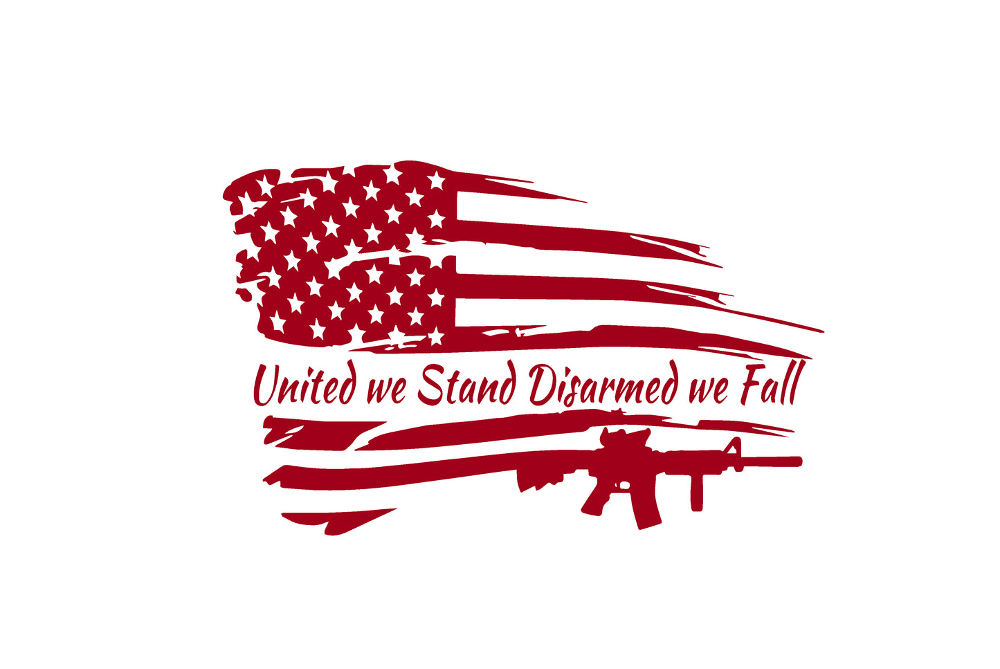 United We Stand Vinyl Decal