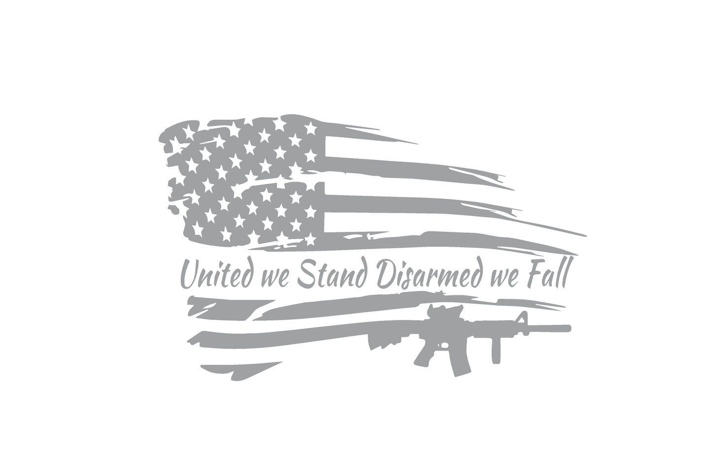 United We Stand Vinyl Decal