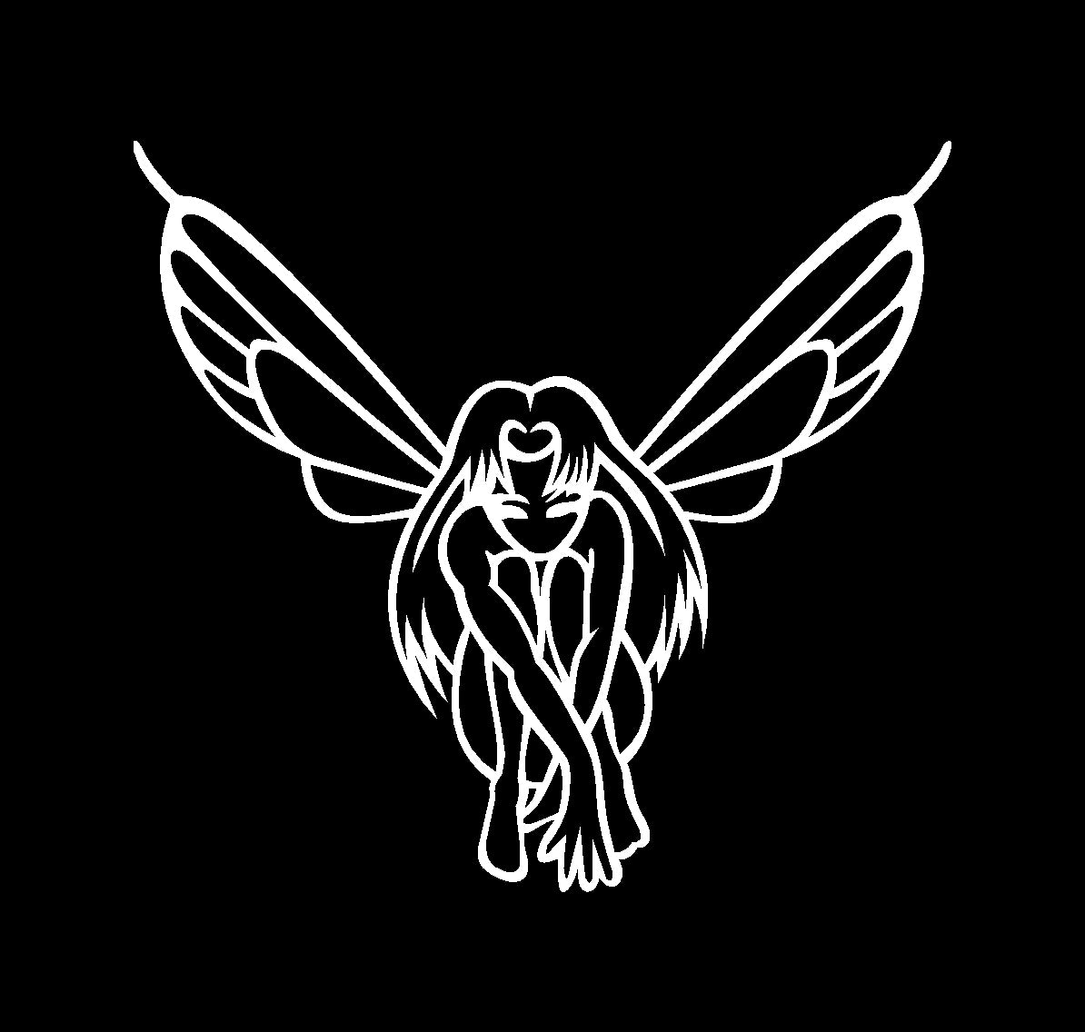 Fairy Decals Sticker fantasy tinkerbell elven fae vinyl