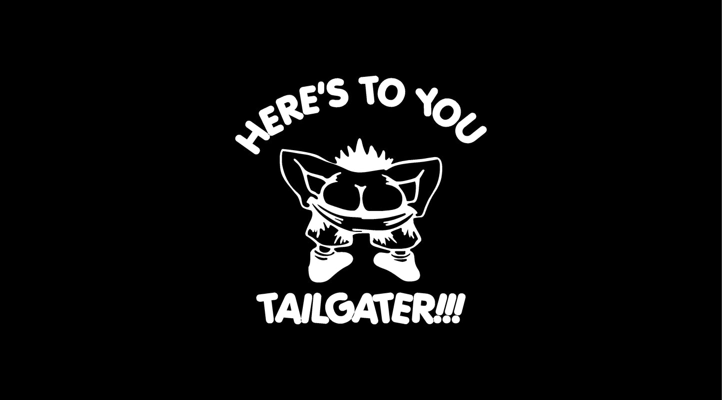 Tailgater Moon Decal