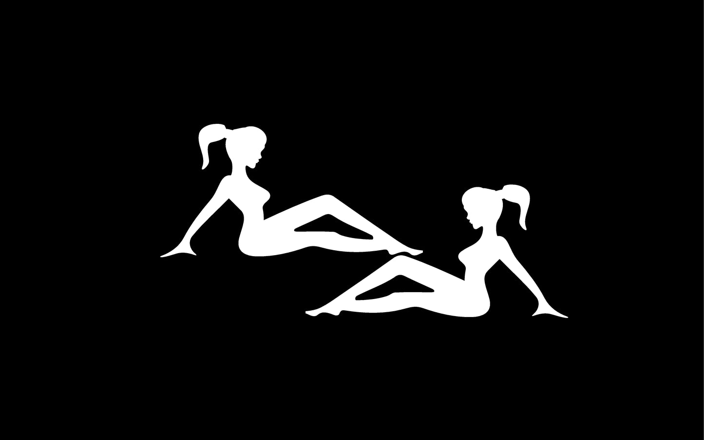 Flap Girl 2 Decal