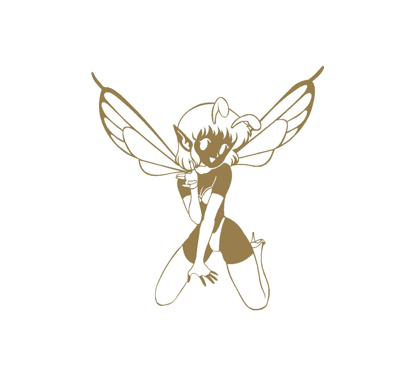 Fairy Decals Sticker fantasy tinkerbell elven fae vinyl