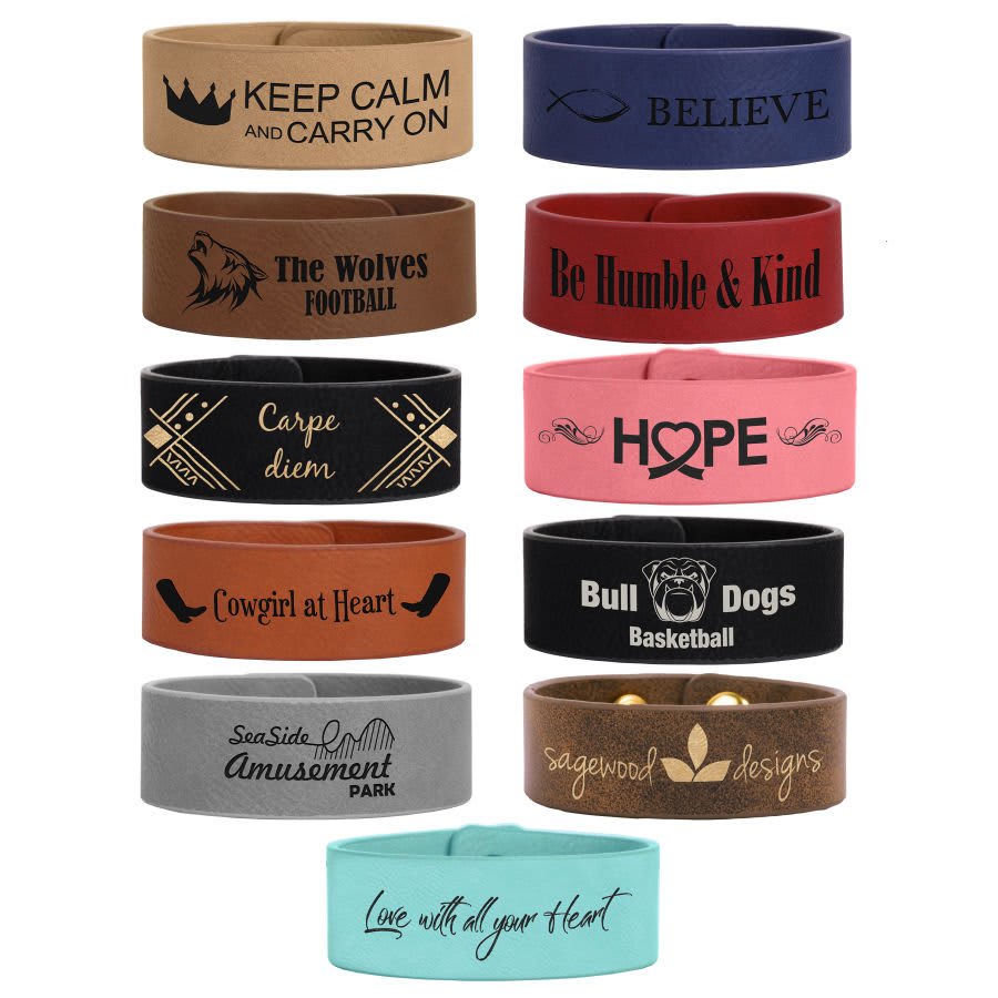 Custom Laser Engraved Bracelet – Personalized Name, Date & Message Jewelry