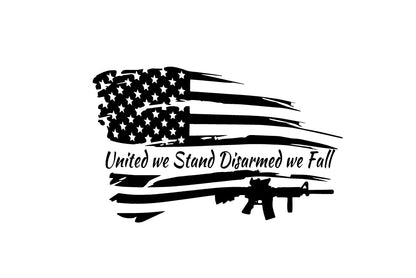 United We Stand Vinyl Decal
