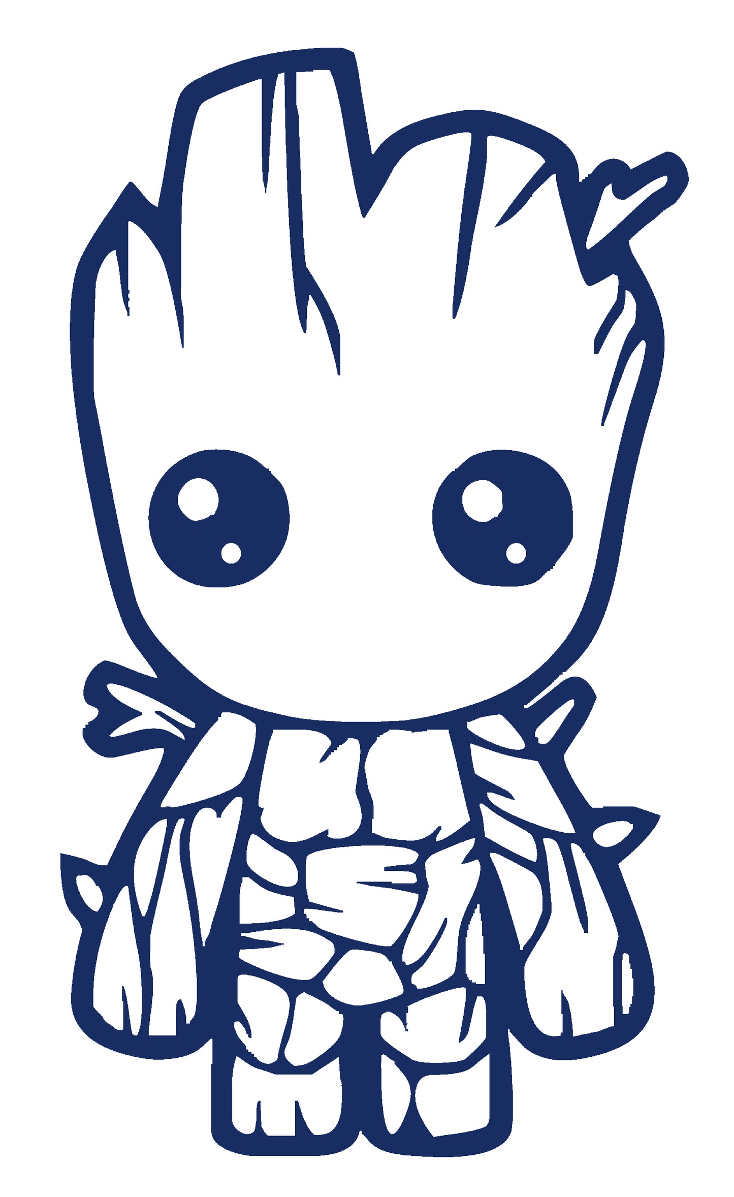 Baby Groot vinyl decal sticker
