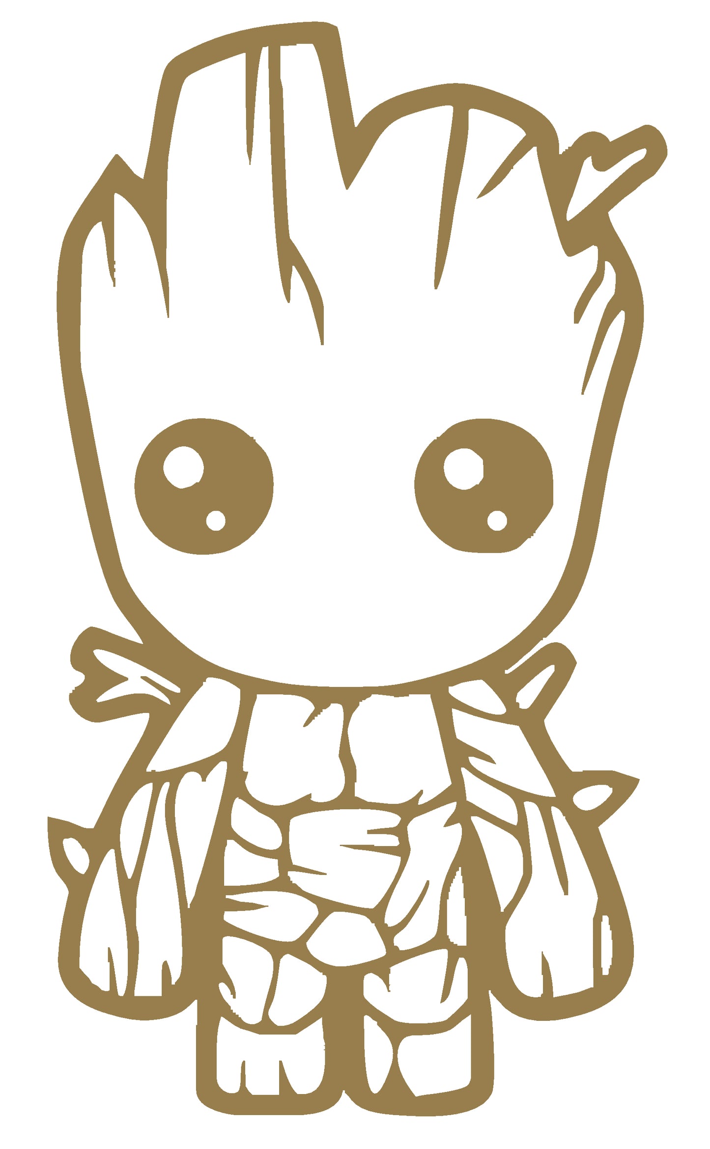 Baby Groot vinyl decal sticker