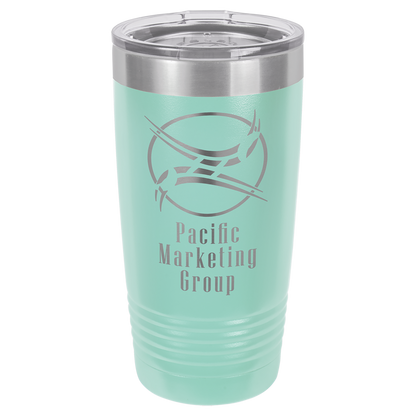 Personalized tumbler, 20 oz. with Slider Lid, PERSONALIZED, CUSTOM, engraved, laser