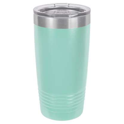 Personalized tumbler, 20 oz. with Slider Lid, PERSONALIZED, CUSTOM, engraved, laser