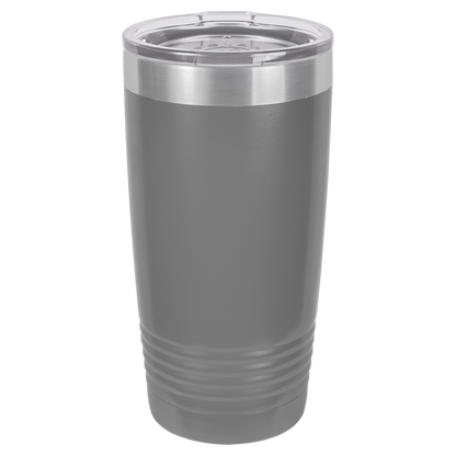 Personalized tumbler, 20 oz. with Slider Lid, PERSONALIZED, CUSTOM, engraved, laser