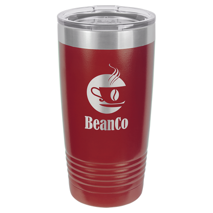Personalized tumbler, 20 oz. with Slider Lid, PERSONALIZED, CUSTOM, engraved, laser
