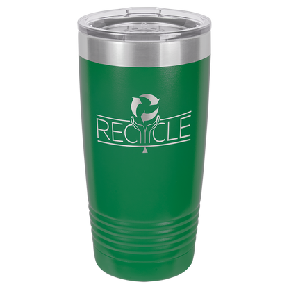 Personalized tumbler, 20 oz. with Slider Lid, PERSONALIZED, CUSTOM, engraved, laser