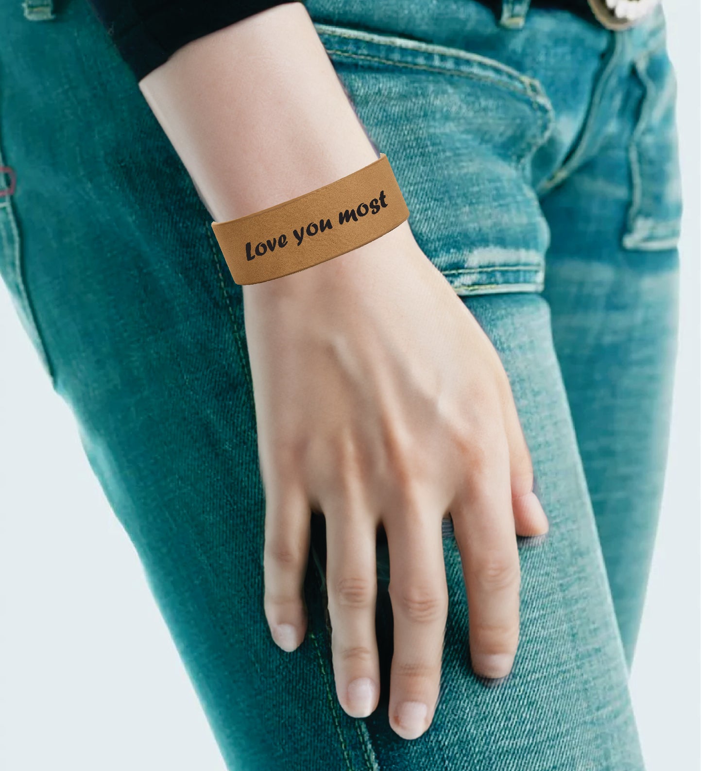 Custom Laser Engraved Bracelet – Personalized Name, Date & Message Jewelry