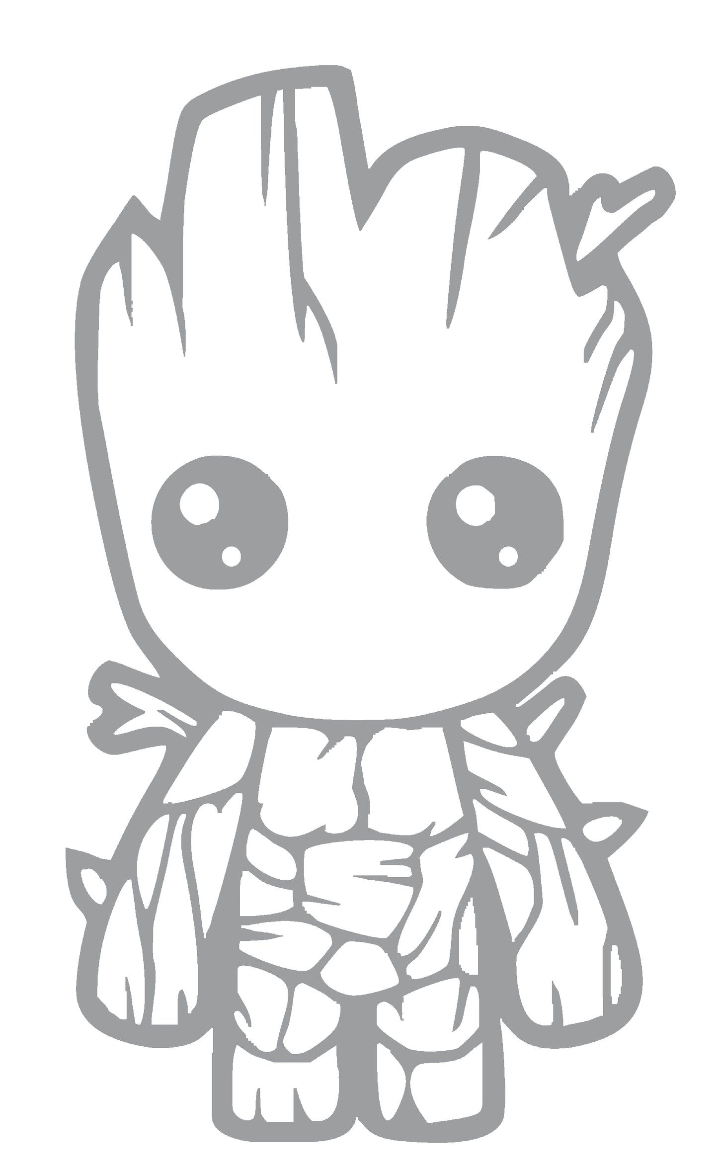 Baby Groot vinyl decal sticker